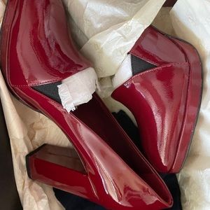 Brooks Brothers, Heels, Red, Size 7.5